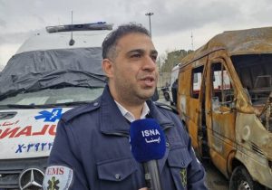 داستان دردناک یک پدر امدادگر از لحظات بی رحم جنگ و زخمهای غیرنظامیان