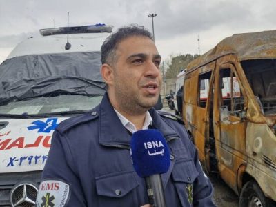 داستان دردناک یک پدر امدادگر از لحظات بی رحم جنگ و زخمهای غیرنظامیان