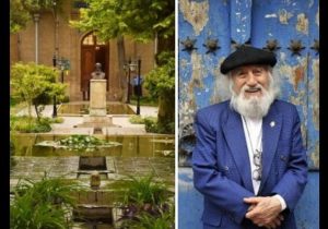 دیدار با استاد حسین محجوبی در باغ‌موزه نگارستان