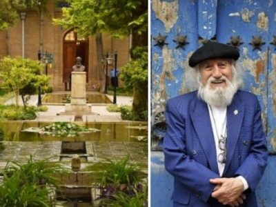 دیدار با استاد حسین محجوبی در باغ‌موزه نگارستان