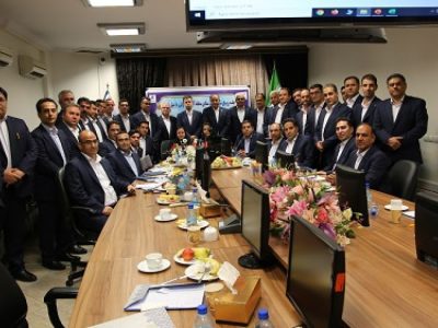 دیدار اعضای هیات مدیره بانک سینا با کارکنان واحدهای ستادی و شعب