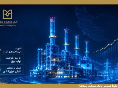 بهره‌برداری از ۵ طرح نیروگاهی با تأمین مالی بانك صنعت و معدن در دولت چهاردهم