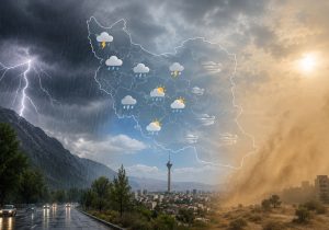 موج بارشی جدید در راه ایران؛ رگبار و گردوخاک در چندین استان